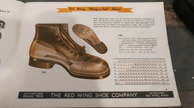 Red Wing Shoes Frankfurt Archive Deadstock Catalogue 360