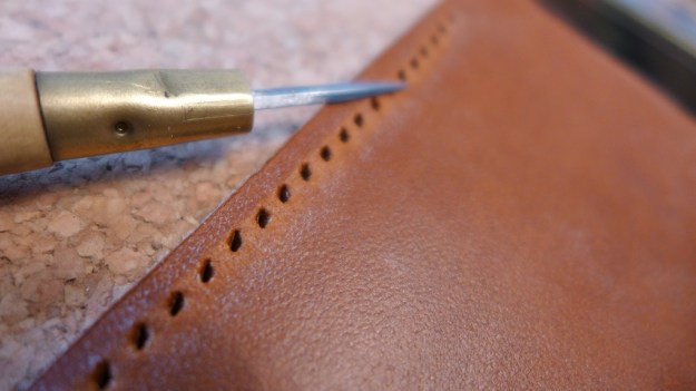 iphone6 cover leather hand sewn  820