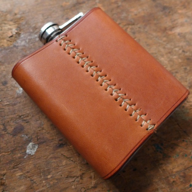 Leder Flachmann - Flask Leather