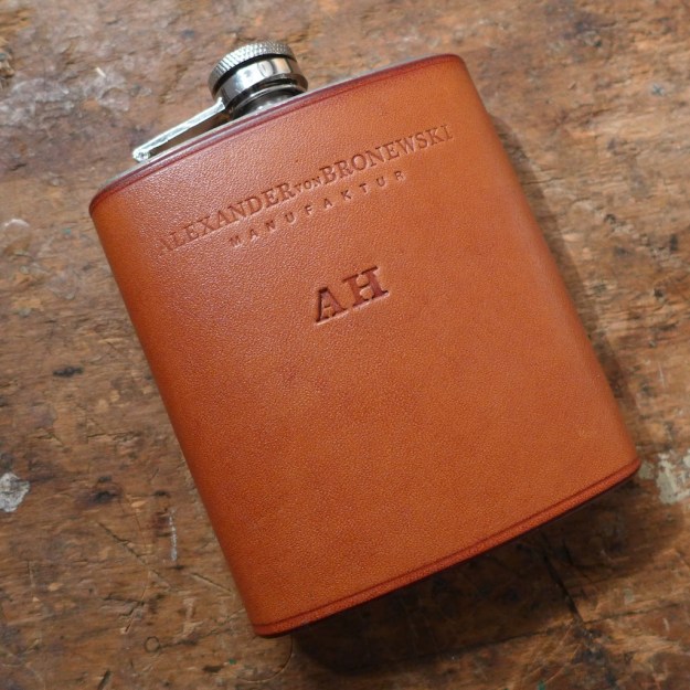 Leder Flachmann - Flask Leather