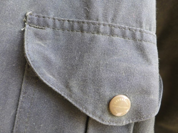 ceccarelli 7005 waxed cotton down coat with hood 1215