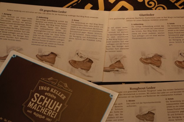 Ingo Keller Schuhgott Red Wing Repair Besohlung  4692