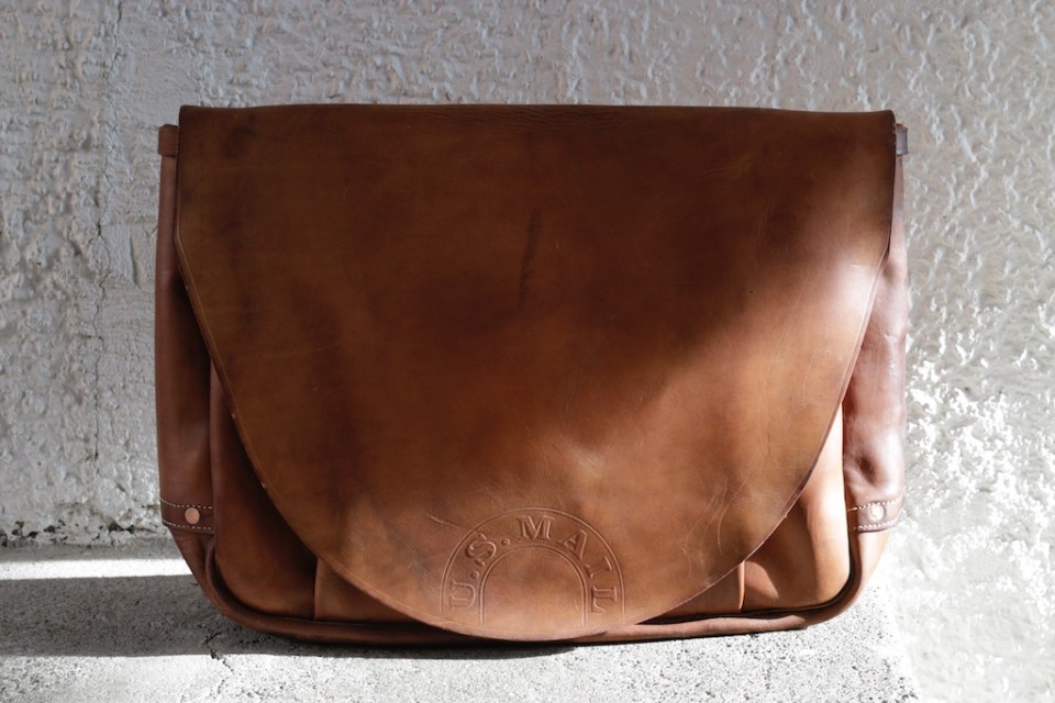Merit Leather US Mail Bag Leather 1968